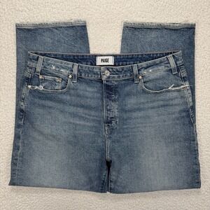 Paige Alexis Barrel Jeans Women's 33‎ (Actual 35x27) Cats Meow Streetwear Y2K